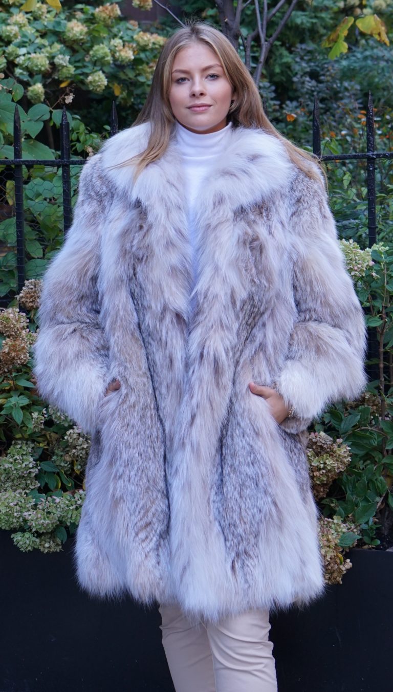 Magnificent Canadian Lynx Coat Size Marc Kaufman Furs