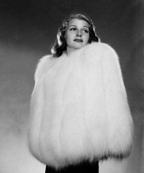 Rita Hayworth in Fur