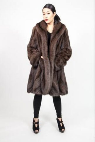 Russian Sable Fur Swing Stroller Directional