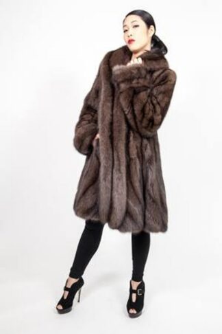 Russian Sable Fur Swing Stroller Directional