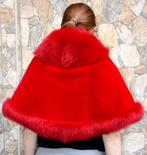 Red Rabbit Fur Jacket, Sherrill & Bros.