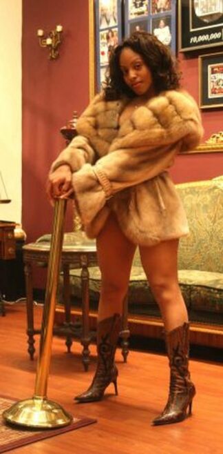 Gold Mink Stroller Golden Sable Hood 8876