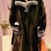 Blackglama Mink Fur Coat with Chinchilla Fur Wing Collar and Mink Belt  from Marc Kaufman Furs USA,Fur coats in Argentina, fur coats in Chile, fur coats in Venezuela, fur coats in Australia, fur coats in Belgium,fur coats in Netherlands, fur coats in Norway,fur coats in Sweden,fur coats in Dubais,fur coats in Egypt,fur coats in Egypt,fur coats in Kuwait, fur coats in South Africa,fur coats in Tunisia,fur coats in the Falklands