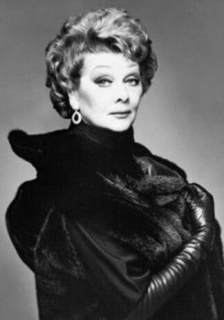 Marc Kaufman Furs Presents Lucille Ball In A BlackGlama Mink Coat