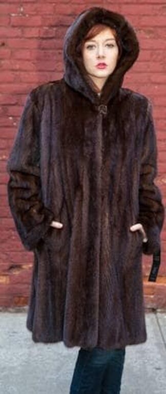 Classic Mahogany Mink Stroller 7/8 Hood 88399