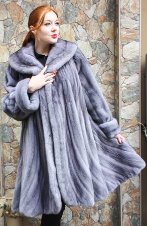 Plus Size Blue Iris Mink Fur Jacket 33487 – MARC KAUFMAN FURS