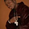 Michael Blackson Burgundy Mink Coat Marc Kaufman Furs