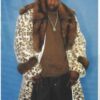 Busta Rhymes Spotted Mans Mink Coat Sable Collar