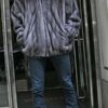 Mens Blue Iris Mink Bomber Fur Jacket from Marc Kaufman Furs New York City, Baltimore, Dallas, Atlanta, Seattle,Portland