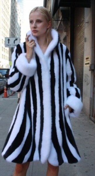 Black White Mink Fur Stroller from Marc Kaufman Furs New York City, furs in Boston,furs in Chicago,furs in Philadelphia,furs in Detroit,furs in Columbus,furs in Indianapolis,furs in Baltimore,furs in Memphis,furs in Washington DC,furs in Milwaukee,furs in Atlanta,furs in Virginia Beach,furs in Cleveland,furs in Pittsburgh,furs in Cincinnati,furs in Lexington