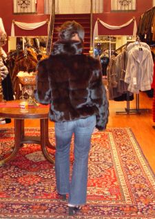 Marc Kaufman Furs presents a brown fox fur diamond cut jacket from Marc Kaufman Furs New York,Fur coats in Baltimore, fur coats in Chicago, fur coats in Detroit, fur coats in Los Angeles, fur coats in Detroit, fur coats in orange county, fur coats in Atlanta, fur coats in Denver, fur coats in Dallas, fur coats in Seattle, fur coats in Portland, fur coats in Santiago, fur coats in Portugal, fur coats in Madrid