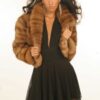 Young Canadian Golden Sable Fur Jacket