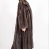 Amazing Full Length Russian Sable Coat Wing Collar usa