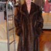 Russian Sable fur Stroller Jacket Wing Collar Turn back Cuffs