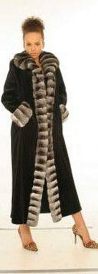 Black Sheared Mink Coat with Chinchilla Tuxedo from Marc Kaufman Furs New York City, Furs in Detroit,Furs in Baltimore,Furs in the Hamptons, furs in the Berkshires, Furs in Niagra Falls, Furs in Nova Scotia, Furs in Seattle, Furs in Palo Alto, Furs in Pacific Palisades, Furs in Ventura, Furs in Nappa Valley. Furs In San Diego, Furs in Dallas, Furs in las Vegas, Furs in Provo, Furs in Portland, Furs in fargo, Furs in Chicago, Furs in Springfield, Furs in Memphis, Furs in New Orleans, Furs in Charlotte, Furs in Durham, Furs in Boca Raton, Furs in Key West