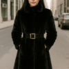 Blackglama Mink Coat Belted Flared