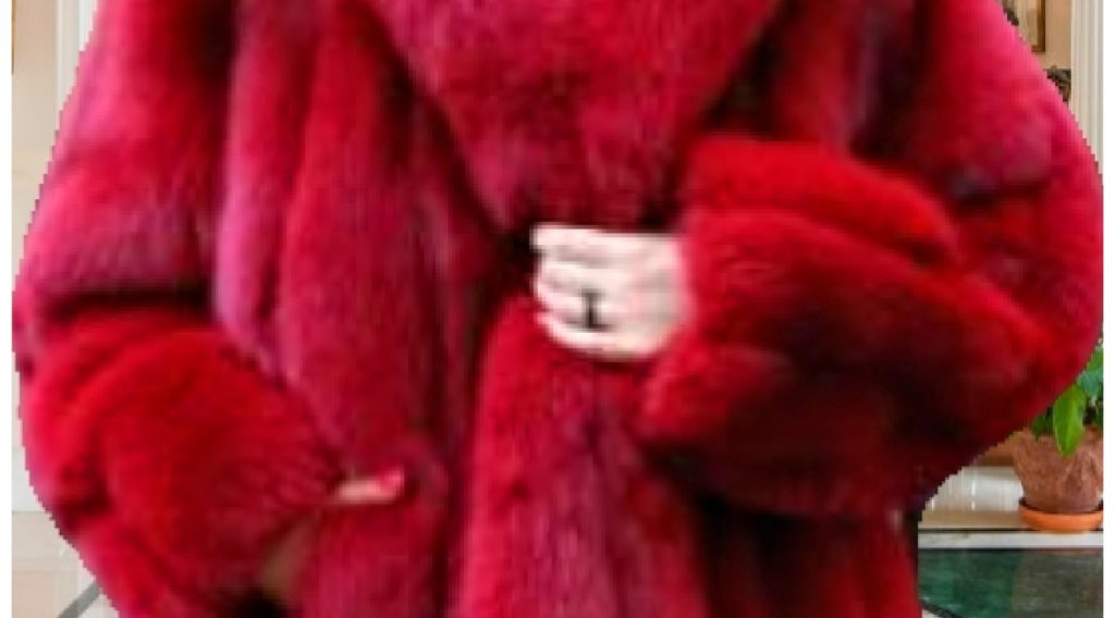 Plush Dyed Red Fox Fur Stroller 2133 – MARC KAUFMAN FURS