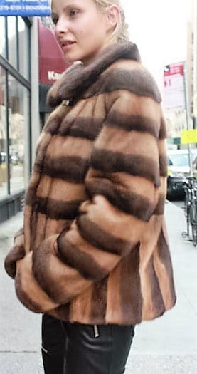 Marc Kaufman Furs Presents a demi whiskey mink fur jacket from Marc Kaufman Furs New York,Argentina,United Kingdom,Austria,Denmark,Norway,Australia,Finland,Saudi Arabia,Oman,Kuwait,Jordan,Egypt