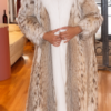 Full Length American Cat lynx Coat White Fox Fur Tuxedo – Marc Kaufman Furs