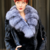 Ranch Mink Jacket Silver Fox Fur Shawl Collar-58e5-4d05-b275-0120ab9311dc