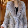 Fluffy Canadian Lynx Fur Stroller Shawl Collar 844 – Marc Kaufman Furs
