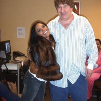 Marc Kaufman Lil Kim Back In the Day Demi Mink Fur jacket
