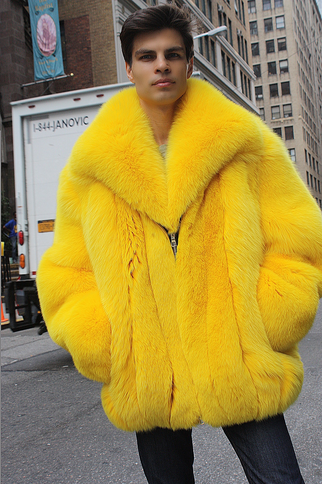 men's fur coats