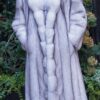Men's Blue Fox Coat Full Length