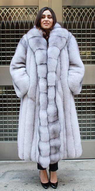 Blue Fox Coat