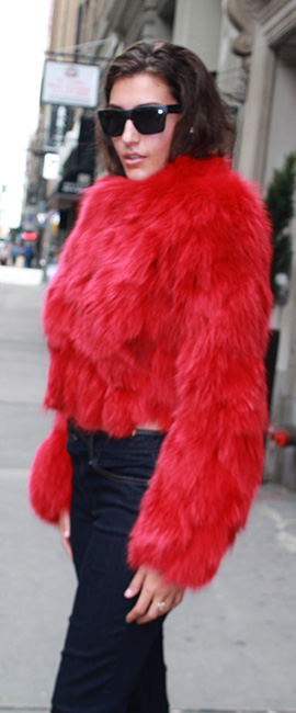 Red Fox Fur Jacket