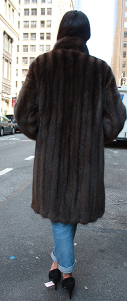 Russian Sable Fur Stroller