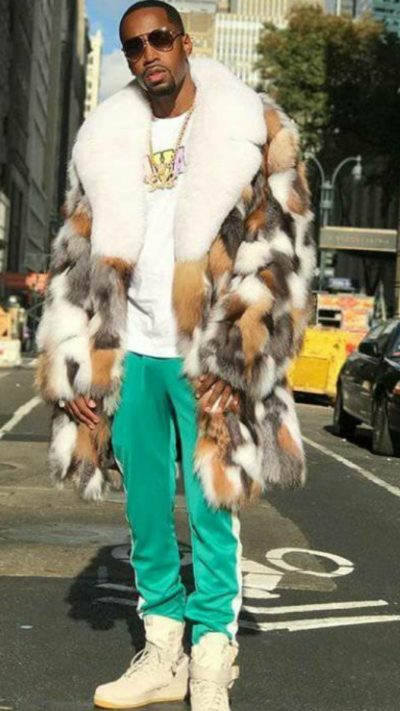 Safaree-Samuels-fox-fur-coat