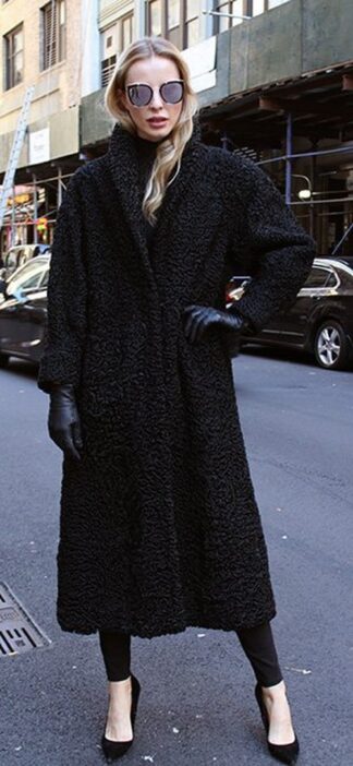 Black Persian Fur Coat