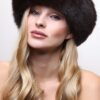 Brown Fox Fur Headband