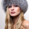 Silver FoxFur Headband