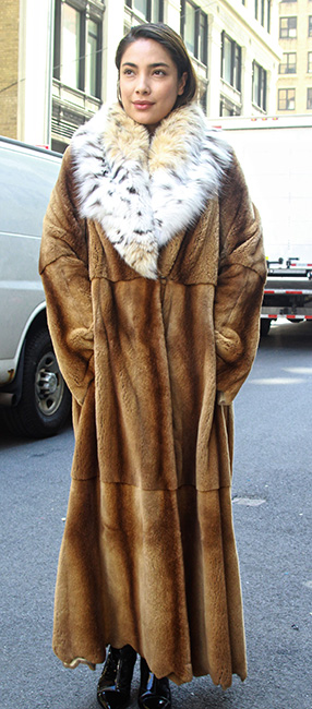 used mink coat