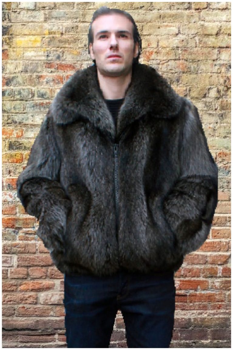 Mens Olive Beaver Fur Jacket Furs – MARC KAUFMAN FURS