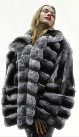 Chinchilla Fur Jacket