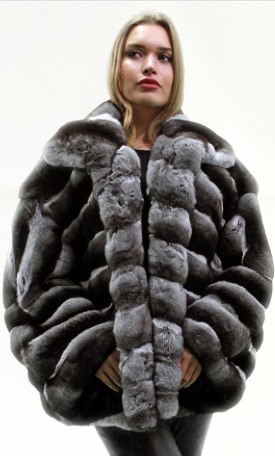 Chinchilla Fur Jacket