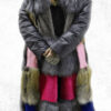 Patchwork Mink Fur Fox Fur Coat
