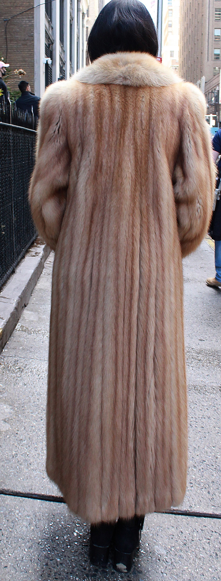 Golden Sable Fur Coat