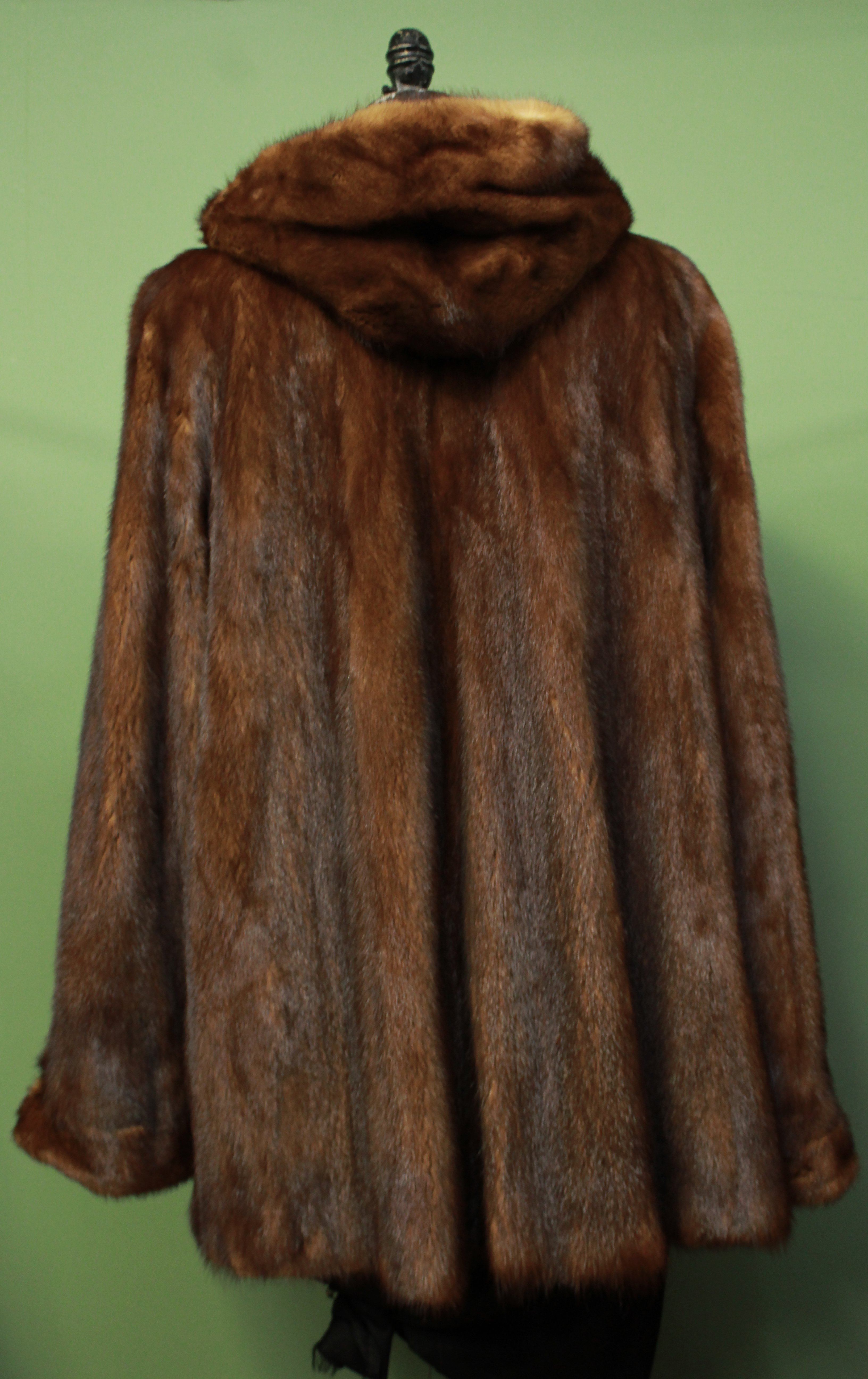 Cognac Mink Fur Hooded Jacket Size 10-12 77822 – MARC KAUFMAN FURS