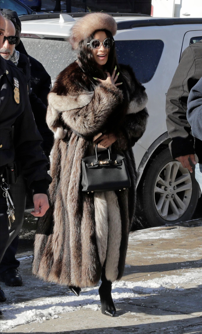 Cardi B Fur Thirst Is Real - MARC KAUFMAN FURS