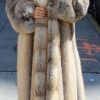 Full Length Golden Island Fox Coat