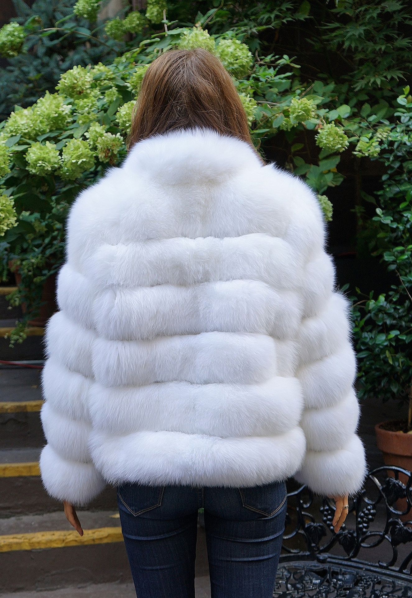 White Fox Jacket