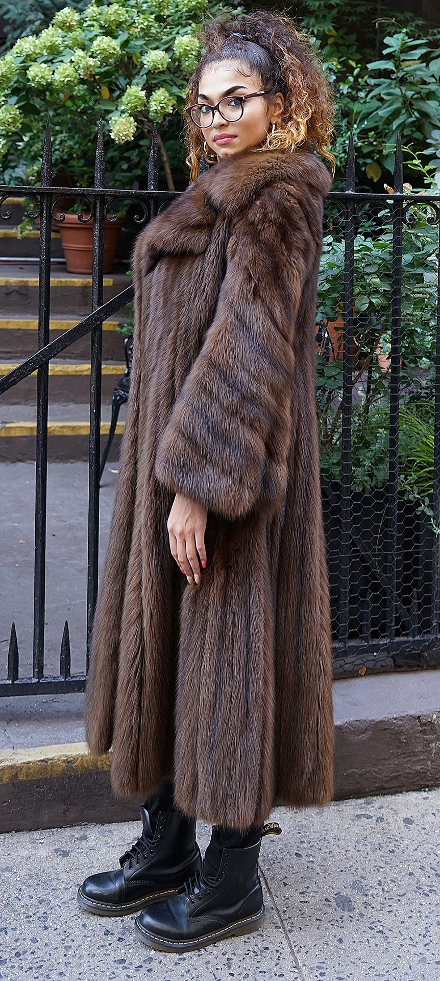 Classic Russian Sable Coat Size