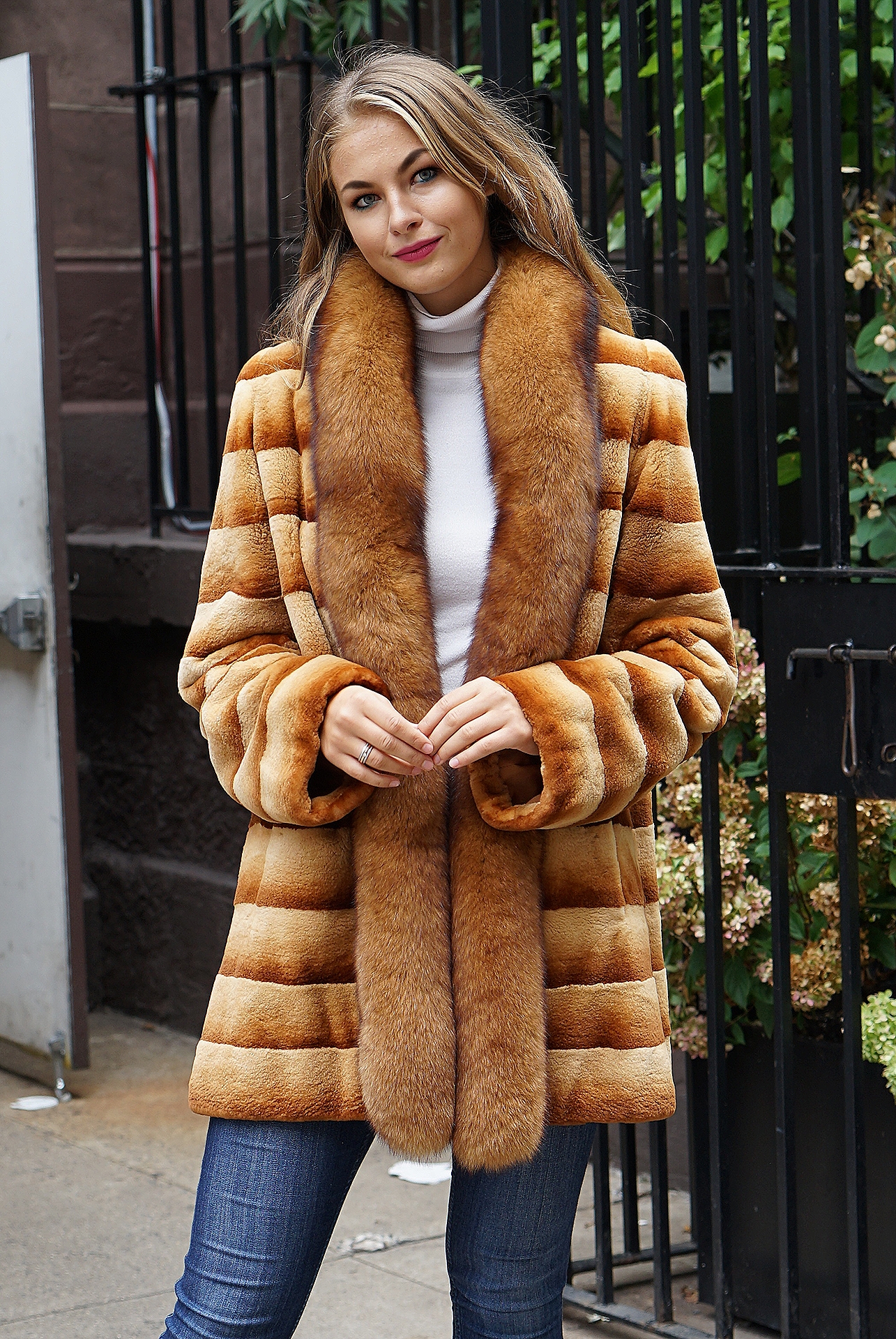 Mink fur coats