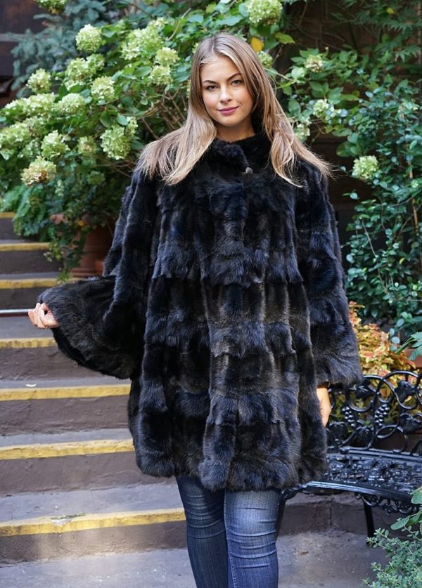 Sable fur coats