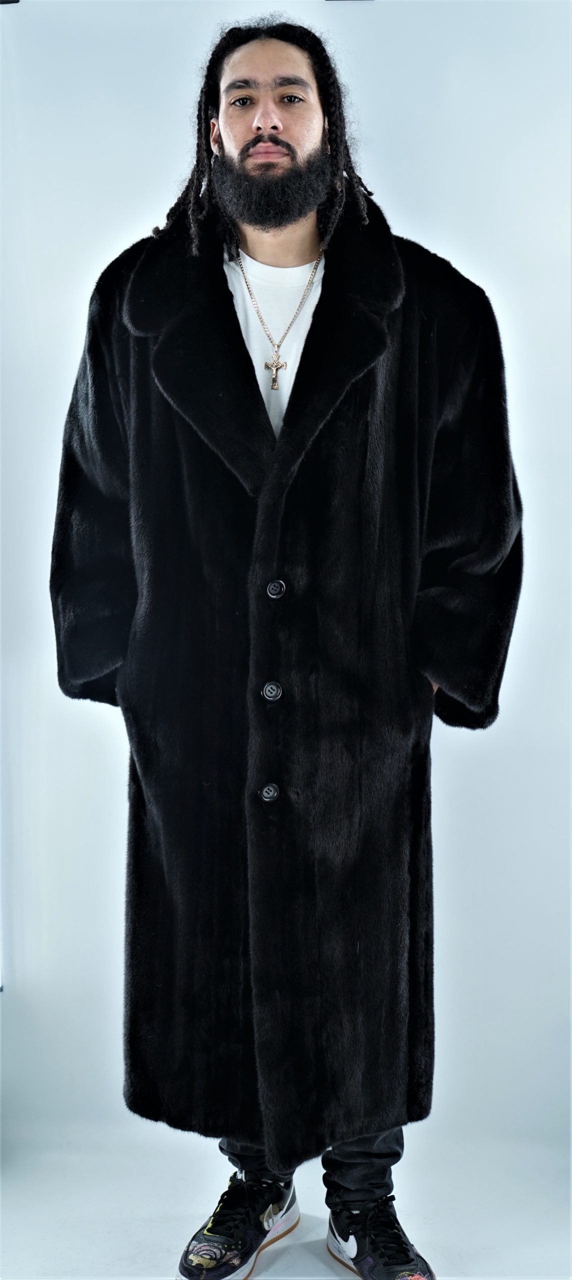 Blackglama Men's Full Length Mink Coat