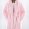 Men's Pink Fox Coat